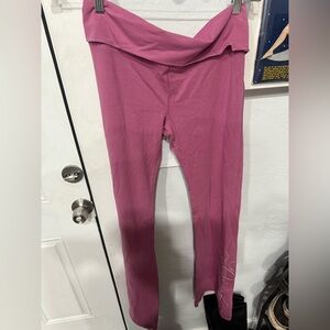 PINK Victoria's Secret women’s ' Raspberry Pink foldovers wide leg